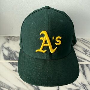 Oakland A's New Era Green 59FIFTY Cap